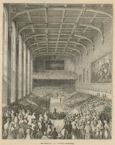 Beszéd a Christs Kórházban alkotó: English School