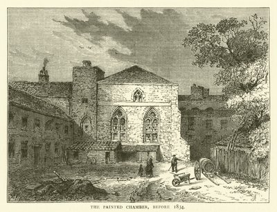 A festett kamra, 1834 előtt (metszet) alkotó: English School