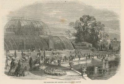 The Palm House, Kew Gardens, London alkotó: English School