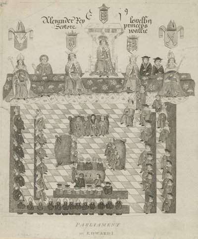 I. Edward király parlamentje alkotó: English School