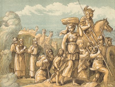 A Jordán átjárója (színes metszet) alkotó: English School