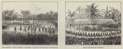 The Peace Palaver at Whydah (metszet) alkotó: English School