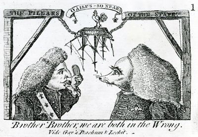 Az állam oszlopai, 1756 körül alkotó: English School