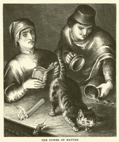 A természet ereje (metszet) alkotó: English School