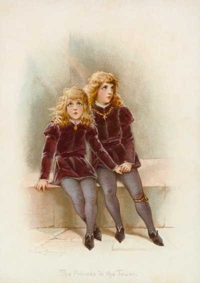 A hercegek a toronyban alkotó: English School