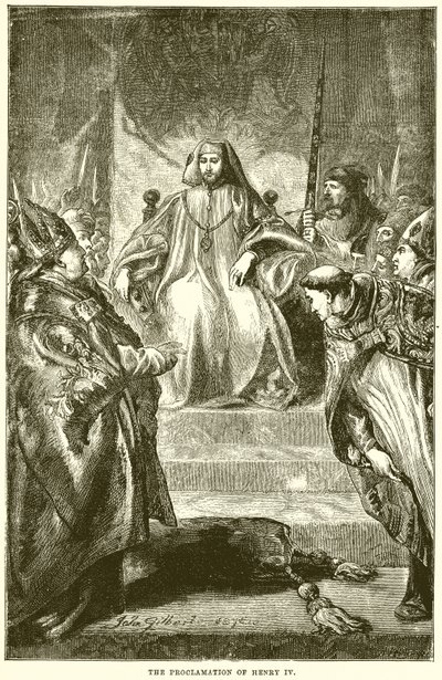 Henrik kiáltványa IV alkotó: English School