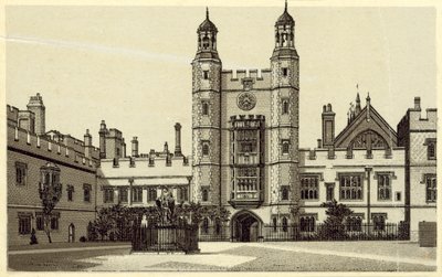 The Quadrangle, Eton College (litográfia) alkotó: English School