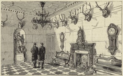 A királynő Balmoralban alkotó: English School
