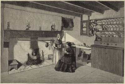 A királynő Balmoralban alkotó: English School