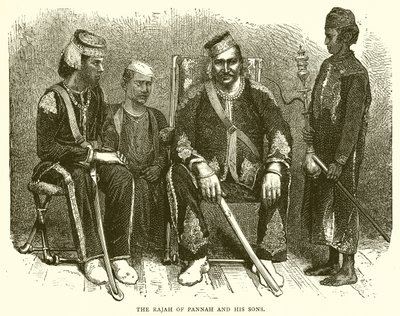 Panna rádzsája és fiai alkotó: English School