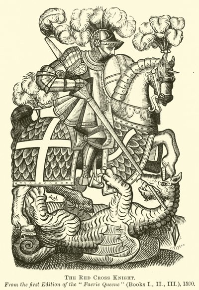 A Vöröskereszt lovagja alkotó: English School