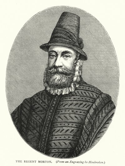 Morton régens (metszet) alkotó: English School