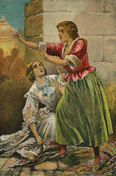 A Lucknow-i dombormű (színes litográfia) alkotó: English School