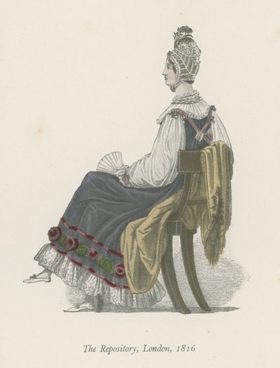 The Repository, London, 1816 alkotó: English School
