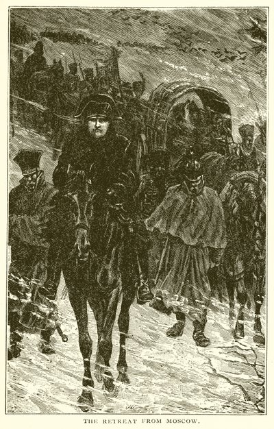 A visszavonulás Moszkvából alkotó: English School
