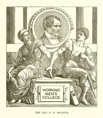 F. D. Maurice tiszteletes alkotó: English School