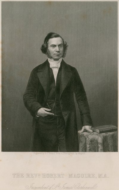 Robert Maguire tiszteletes, St James Clerkenwell alkotó: English School