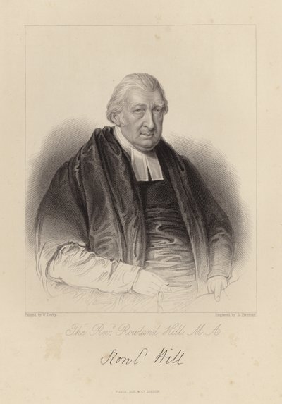 A tiszteletes Rowland Hill alkotó: English School