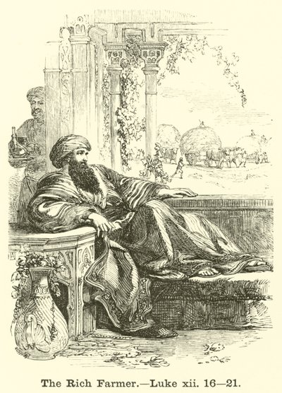 A gazdag gazda, Luke, xii, 16, 21 alkotó: English School