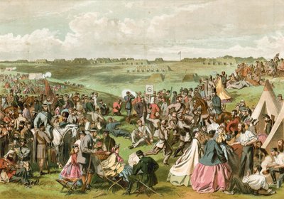 A puskaverseny, Wimbledon, 1864 alkotó: English School