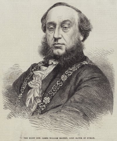 The Right Honorable James William Mackey, Dublin polgármestere (metszet) alkotó: English School