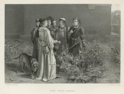 A rivális rózsák alkotó: English School