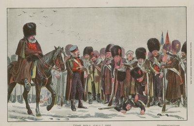 A névsorhívás, 1892 alkotó: English School