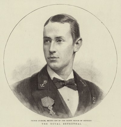 Die königliche Verlobung (Stich) von English School