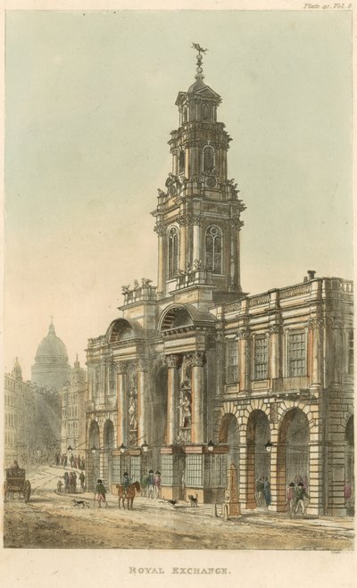 Royal Exchange, London alkotó: English School