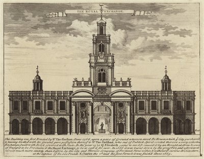A londoni királyi tőzsde alkotó: English School