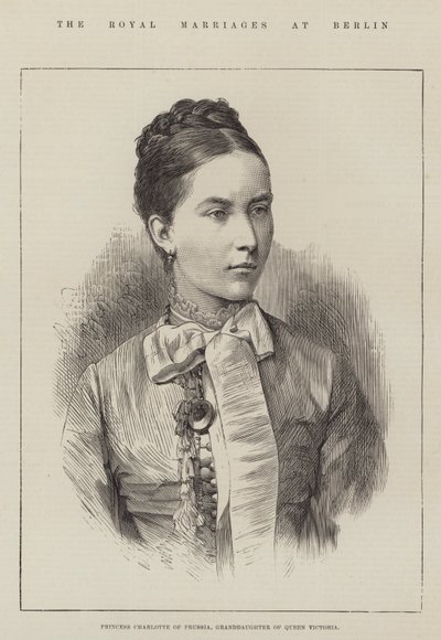 Királyi házasságok Berlinben (metszet) alkotó: English School