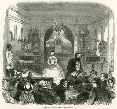 A Salle de Robin, Piccadilly, London alkotó: English School
