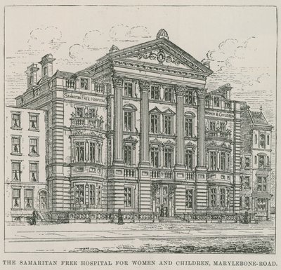 A Samaritan Free Hospital for Women and Children, Marylebone Road alkotó: English School