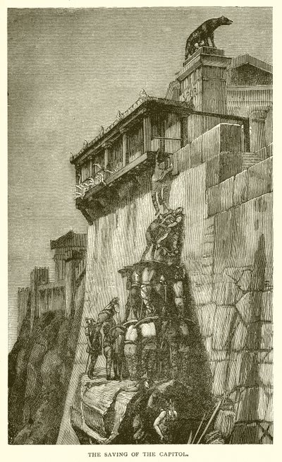 A Capitolium megmentése alkotó: English School
