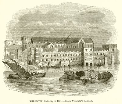 A Savoyai palota 1661-ben alkotó: English School