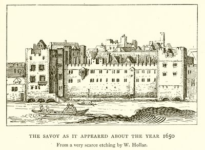 A Savoy, ahogyan 1650 körül megjelent alkotó: English School