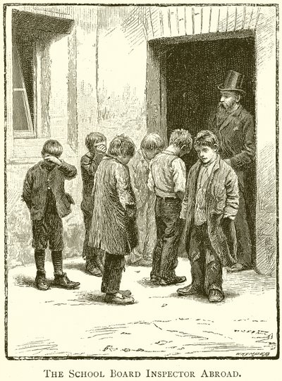Az iskolaszéki felügyelő külföldön alkotó: English School