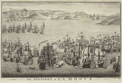 Tengeri harc La Hogue-ban alkotó: English School