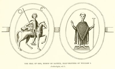 Odo pecsétje, Bayeux püspöke, I. Vilmos féltestvére alkotó: English School