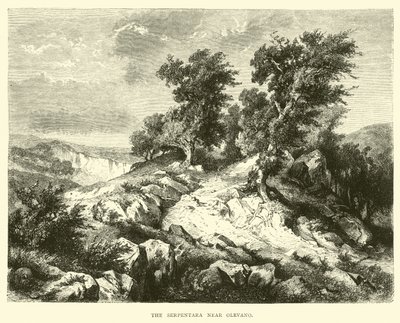 A Serpentara Olevano közelében alkotó: English School