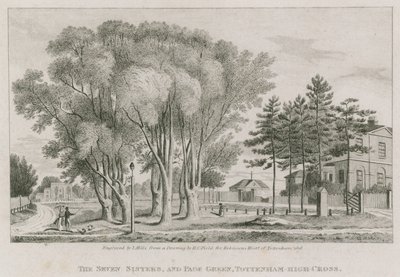 The Seven Sisters és Page Green, Tottenham High-Cross, London alkotó: English School