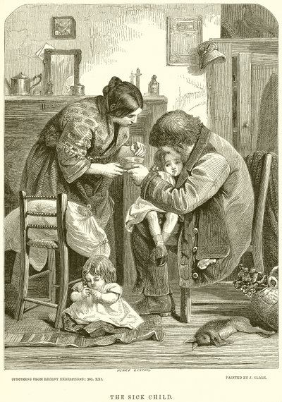 A Beteg Gyermek alkotó: English School