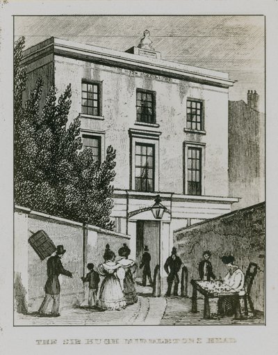 A Sir Hugh Middletons Head Tavern alkotó: English School