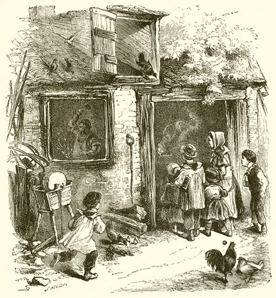 A kovácsműhely alkotó: English School