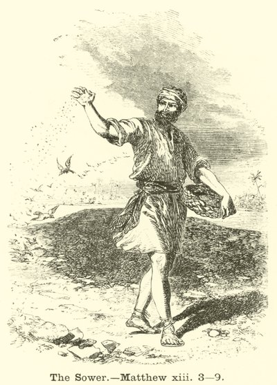 A Magvető, Máté, xiii, 3, 9 alkotó: English School