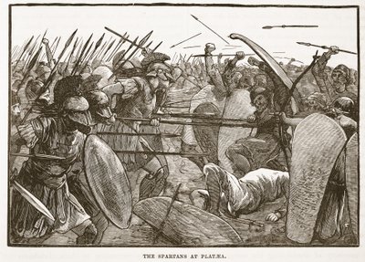 A spártaiak Plateán alkotó: English School