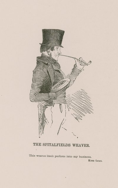 A Spitalfields Weaver alkotó: English School
