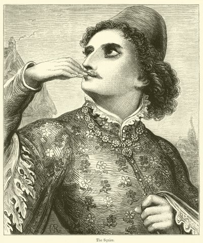 The Squire (metszet) alkotó: English School