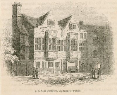 Csillagkamra, Westminster Palota, London alkotó: English School