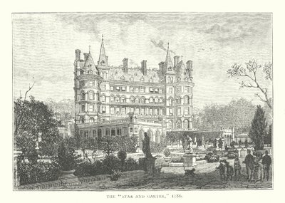 A "Star and Garter", 1886 (metszet) alkotó: English School